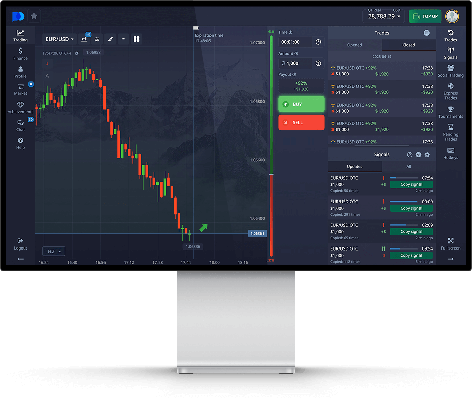 Dive into the World of Online Trading with Pocket Option